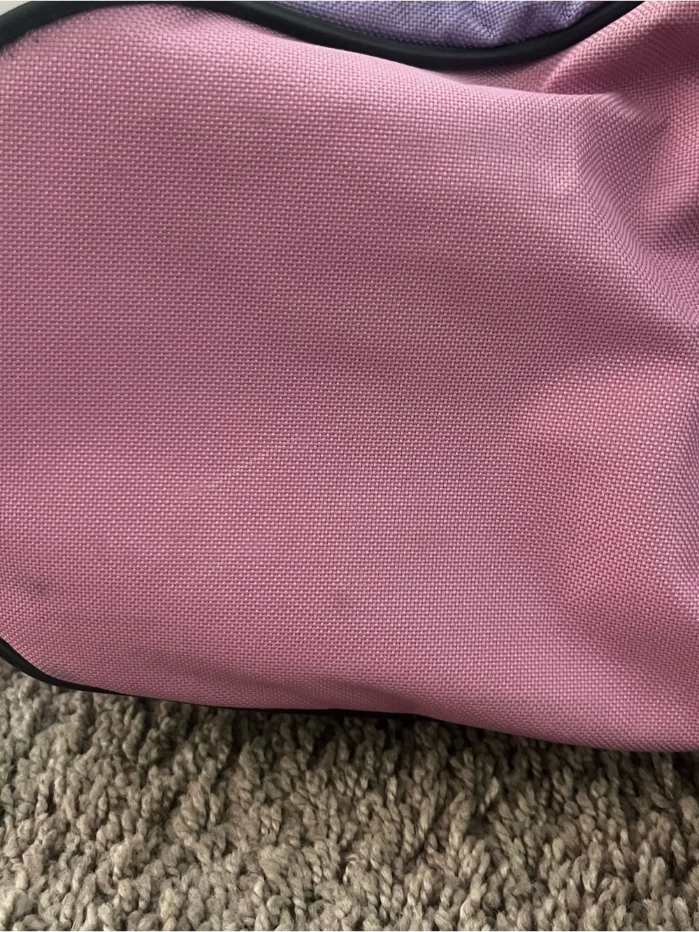 Pink & Purple Triple Skate Bag - Youth Storage Carrier